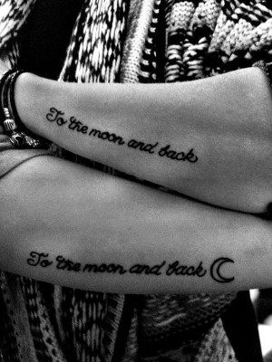 12 matching mother daughter tattoos on arms