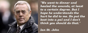 Ian St. John's quote #4