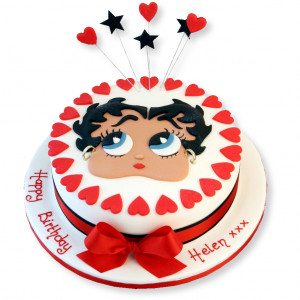 Betty Boop Birthday Cake Kootation