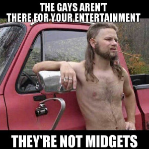 What about gay midgets.. random