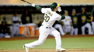 Oakland A's Mark Canha quotes Bull Durham after 4 RBI game - Extra ...