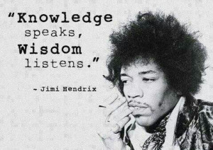 Wisdom listens. Jimi Hendrix #Quotes Music, Inspiration, Jimi Hendrix ...