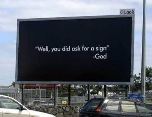 God does, indeed, have a sense of humor.