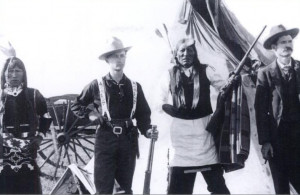 from left to right george eagle son of white eagle