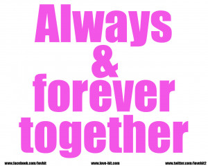 You And Me Together Forever Quotes Me together forever images