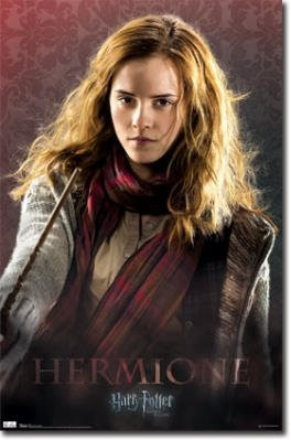 and the Deathly Hallows, Part 1 features a dramatic image of Hermione ...