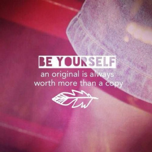 Be Yourself ... #inspirational #quotes