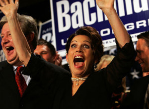 Crazy ole congresswomen Michelle Bachmann is claiming that “we are ...