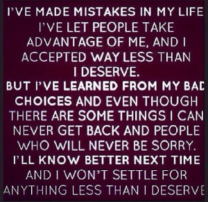 This is my mindset now. I'm finally ready to move on to bigger and ...