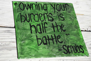 Owning your burdens is half the battle.