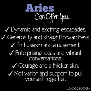 What Each Zodiac Sign Can Offer:_Aries_Zodiac Society