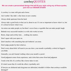cowboy quotes more internet site cowboy quotes website s country s 3 ...