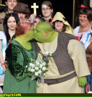 Real Life Shrek Wedding