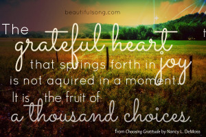 Gratitude Quote by Nancy Leigh DeMoss http://www.sxc.hu/profile ...