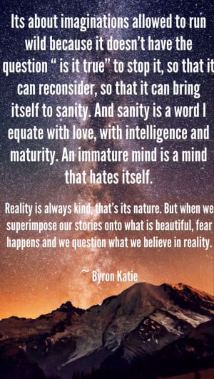 Byron Katie quote
