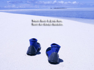 Wallpaper,background,picture,quotes,boots,blue,sea,beach