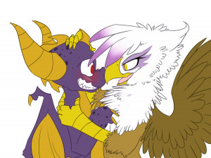 Gilda Mlp Wallpaper Slspyro x gilda.