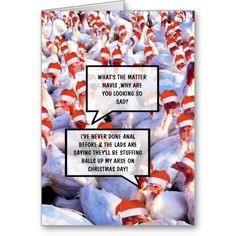 Funny,crude Christmas cards #funny #rude #Christmas More