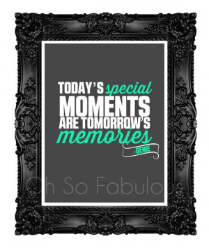 Special Moments // The Genie Quote // Disney Printable Artwork ...