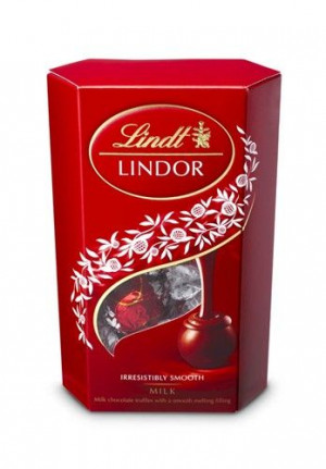 Lindt Lindor milk chocolate truffles---lovely!
