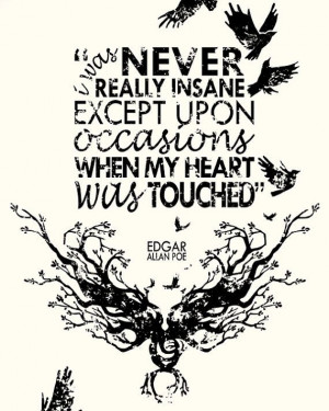 really like this Quote Edgar Allen Poe, in a letter 1849, was never ...