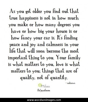 Quotes on getting older