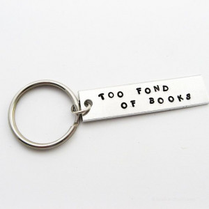 Key Chain for Women (Book Lover Quote from Louisa May Alcott ...