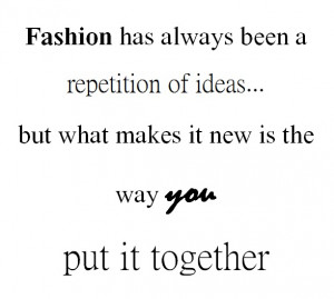 Fashion Quote Style Quotes
