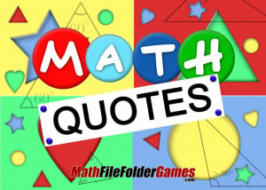 Math Quotes For Students Inspirational Math Quotes