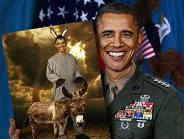 marine with his donkey photo funny pictures member reactions marine ...
