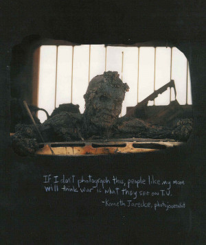 ... in Iraq during the first Persian Gulf War (Credit: Kenneth Jarecke