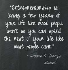 Favorite quote our small business owners live by - Wilson, lf Small ...