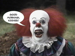 Pennywise The Clown Scary. clowns creepy pennywise