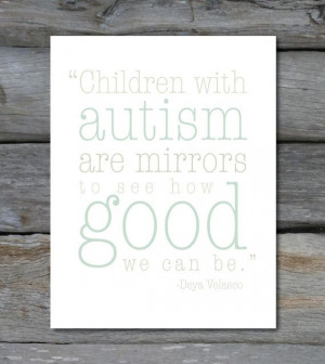 Autism Quote 8 x10 DIGITAL FILE print by PaperTherapyShop on Etsy, $10 ...
