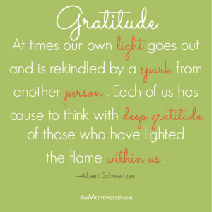 At times our own light goes out and is rekindled by a spark from ...