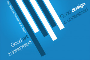 Do you know the difference between Art and Design?