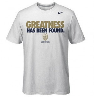 Get your own Greatness Has Been Found Nike shirt from Fanatics ...