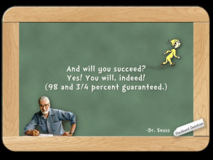 Dr. Seuss... on Success