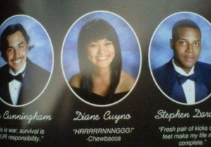 Funniest Yearbook Quotes: Chewbacca