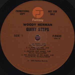 WOODY HERMAN GIANT STEPS