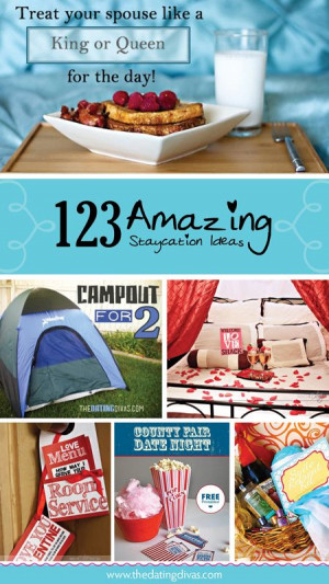 123 Amazing Staycation Ideas. The food passport is just genius!! www ...