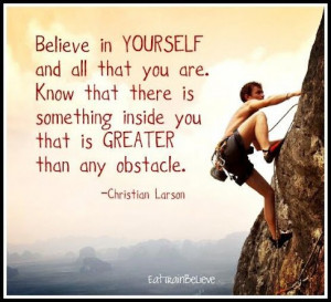 Believe in yourself #quote