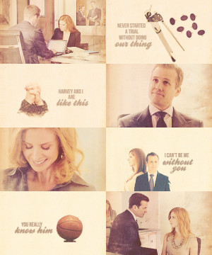 my edits suits harvey specter donna paulsen harvey x donna i've never ...