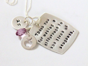 Personalized necklaces for retired women