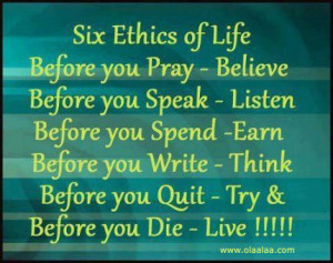 ... Think, Before You Quit - Try & Before YouDie - Live!!! ~ Life Quote