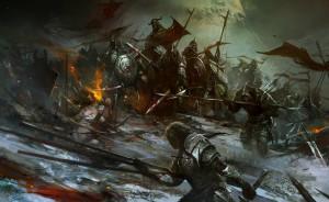 Fantasy - Battle Warrior Fight Weapon Death Dark Sword Wallpaper
