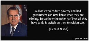Millions who endure poverty and bad government can now know what they ...