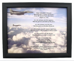 Air Force Retirement Poem