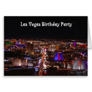 Las Vegas Birthday Party