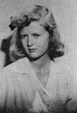 Portrait of a young Zelda Fitzgerald.